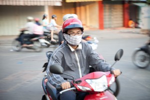 Motorcycles in Ho Chi Minh City