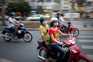 Motorcycles in Ho Chi Minh City