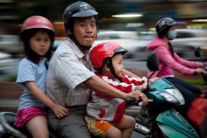 Motorcycles in Ho Chi Minh City